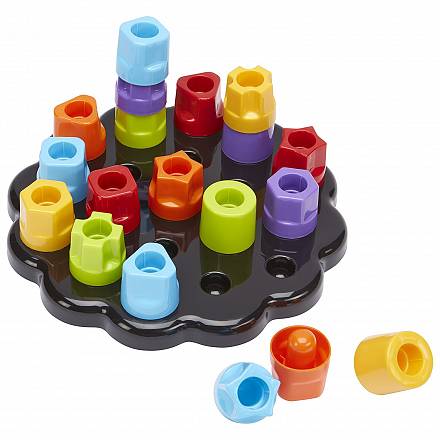 Развивающая игрушка Цветные гаечки 
